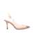 Gianvito Rossi "Diana 85 mm" Slingbacks Beige