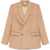 Max Mara Double-Breasted Blazer In Camel BEIGE