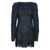 ROTATE Birger Christensen Rotate Birger Christensen '3D Lace Ls Mini' Dress BLUE