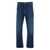 Jacob Cohen 'Sean' Blue Five-Pocket Jeans With Logo Patch On The Back In Denim Man BLUE