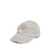 THE ATTICO The Attico Logo Canvas Baseball Cap LIGHT GREY