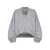 THE ATTICO The Attico V-Neck Sweatshirt Grey