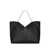 Saint Laurent Large Y Tote Bag In Leather Black
