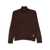 Liu Jo Liu Jo Brown Turtleneck Sweater With Logo BROWN