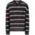 Marni Striped wool mohair Sweater DARK GREY