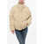 Bacon Hoodless New Order Down Jacket With Hidden Closure Beige