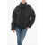 Bacon Hoodless New Order Down Jacket With Hidden Closure Black