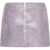 Self-Portrait Metal Mesh Skirt LILAC