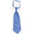 CORNELIANI Solid Color Satin Ascot Tie Blue