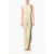 Elisabetta Franchi Moves Knitted Jumpsuit With Ankle Splits White