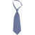 CORNELIANI Embroidered Silk Ascot Tie Blue