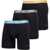 Nike Set Of 3 Stretch Cotton Boxer With Logoed Elastic Band Black