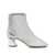 forte_forte Forte_Forte Strass Mesh Chic Anckle Boots Shoes GREY