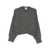 ALYSI Alysi Crewneck Cardigan GREY