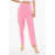 Elisabetta Franchi Pleated Tapered Fit Pants Pink