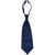 CORNELIANI Solid Color Satin Ascot Tie Blue