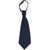 CORNELIANI Silk Ascot Tie With Ton On Ton Embroidery Blue
