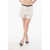 Elisabetta Franchi High-Waisted Shorts With Logoed Belt White