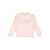 Golden Goose STAR GIRL'S CREWNECK REGULAR SWEATSHIRT NEW LOGO PRINT Pink