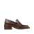 Jimmy Choo Jimmy Choo Leather Loafer Brown