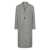 Thom Browne Thom Browne Unconstructed Elongated Coat Check Hunting Tweed Clothing Black