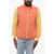 Brunello Cucinelli Down Vest With Front Zip Orange