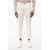 Brunello Cucinelli Linen Blend Cargo Pants With Zipped Ankles White