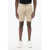 VILEBREQUIN Gabardine Cotton Shorts With Belt Loops Beige