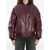 Salvatore Santoro Leather Bomber Jacket BORDEAUX