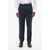 Brunello Cucinelli Double-Pleated Cotton Blend Pants With Pinstriped Pattern Blue