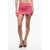 DSQUARED2 Side-Zipped Mini Skirt Pink