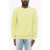 Carhartt Brushed Cotton Duster Script Crew-Neck Sweatshirt With Embro Yellow