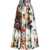 Dolce & Gabbana Flower Bouquet Print Skirt MULTICOLOUR