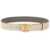 TOD'S "T Timeless" Reversible Belt GREY