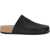 Balenciaga Leather Mules with cork insole BLACK