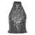 ROTATE Birger Christensen Grey Sleeveless Top With All-Over Sequins In Tech Fabric Woman GREY
