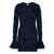 ROTATE Birger Christensen Rotate Birger Christensen '3D Mesh Mini' Dress BLUE