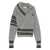 THE ATTICO The Attico Cardigan The Attic GREY