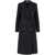 Tagliatore 'Jole' Black Double-Breasted Coat With Golden Buttons In Wool Blend Woman Black