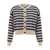 Brunello Cucinelli Brunello Cucinelli 'Sparkling Stripes' Cardigan MULTICOLOR