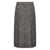 Max Mara 'S Max Mara Otello Midi Skirt GREY