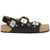 Balenciaga Scholl flat Sandals BLACK/SILVER