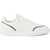 Brunello Cucinelli Leather Sneakers with Shiny Details BLANCO