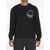 Moncler Logo Sweater In Wool Black