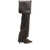 THE ATTICO The Attico 95Mm Over-The-Knee Boots BROWN