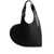 COPERNI 'Belt Heart' Black Handbag With Heart Shaped Design And Adjustable Belted Handle In Leather Woman Black