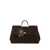 Dolce & Gabbana Brown Handbag With Removable Shoulder Strap And Padlock Charm On The Front In Suede Woman BROWN