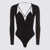 Elisabetta Franchi Elisabetta Franchi Black Viscose Bodysuit Black