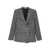 Tagliatore Tagliatore Wool Blend Double-Breasted Jacket Black