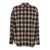 JUUN.J Multicolor Shirt With Classic Collar And All-Over Check Motif In Cotton Man MULTICOLOR